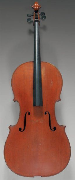 null Intéressant violoncelle de Jean-Baptiste VUILLAUME fait à Paris en 1869 dans...
