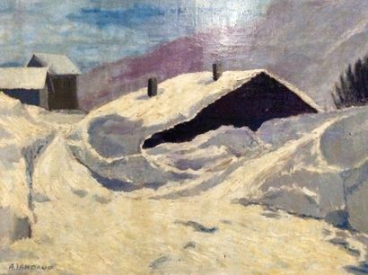 null Village sous la neige

Huile sur toile, signée en bas gauche

73 x 92,5 cm