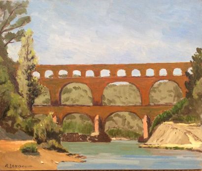 null Le Viaduc

Huile sur toile, signée en bas à gauche

54 x 65 cm