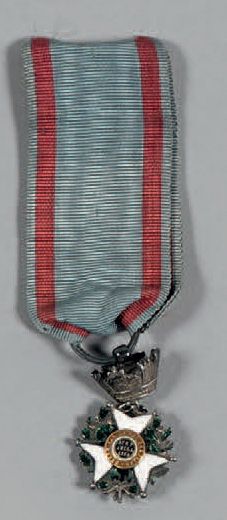 null Croix de Juillet (1830) Croix de module réduit à 18 mm, du modèle de la Monarchie,...