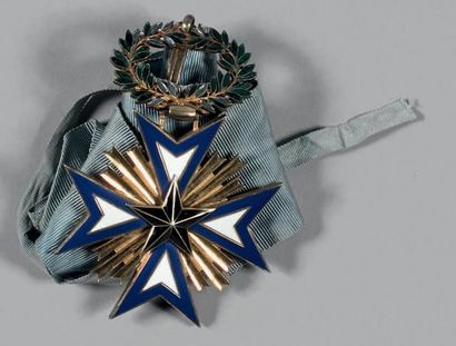 null Ordre de l’Étoile Noire du Bénin(1898, 1892, 1894, 1896) Étoile de commandeur,...