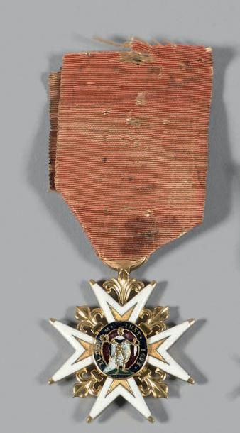 null Ordre Royal Militaire de Saint Louis(1693) Croix de chevalier de la fin du règne...