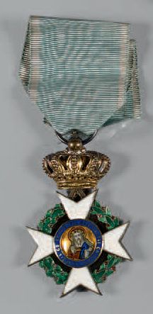 GRÈCE Ordre du Sauveur (fondé en 1833)
Croix de Commandeur du deuxième modèle.
France,...