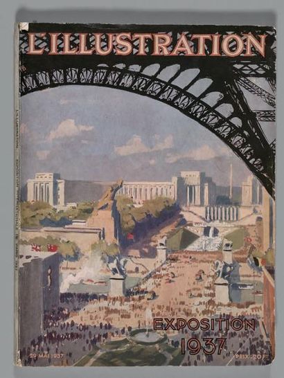 null Exposition des Arts et Techniques, 1937.
Numéro de la revue l'Illustration du...