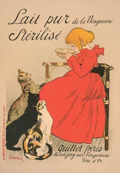 null Maîtres de l'affiche (les)
Planche d'après Théophile Alexandre STEINLEN (1859-1923),...