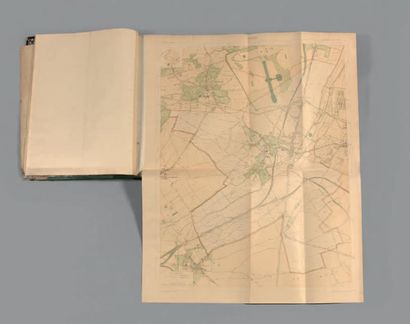 HÉTIER, COLMET - DAÂGE Atlas du département de la Seine 1900, arrondissement de Sceaux,...