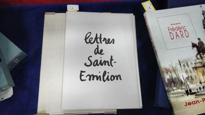 REMON Jean-Pierre Lettres de Saint Emilion. Editions de la Grisière, Mâcon. Un des...