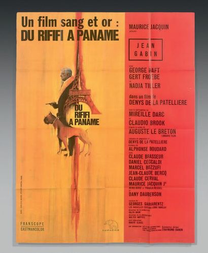 ANONYME Du rififi à Paname
Affiche du film de Denys de La Patellière, 1966.
Hurel...