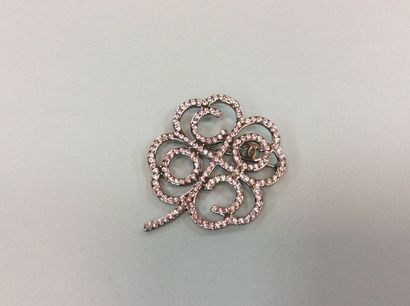 null CHANEL Collection Prêt-à-porter Printemps/Ete 2017

Broche " Trèfle " en métal...