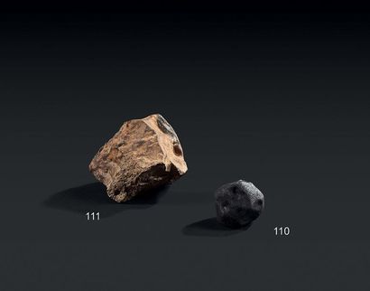 null MÉTÉORITE DE TYPE CHONDRITE H5, GAO, BURKINA FASO Une des chutes de météorites...