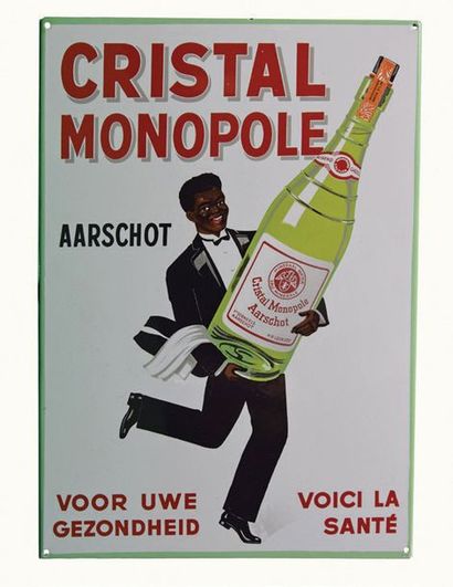 null CRISTAL MONOPOLE Plaque émaillée pour les eaux Cristal Monopole à Aarschot en...