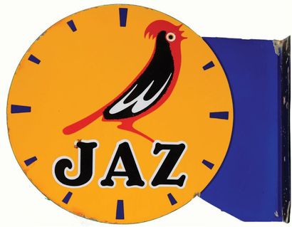 null JAZ Enamelled plate for Jaz alarm clocks.
Company created in Puteaux in 1920...