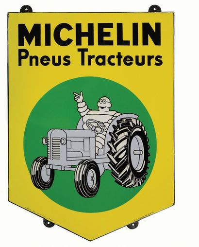 null MICHELIN Enamelled plate for Michelin agricultural tractor tires.
The Michelin...