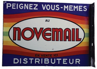 null NOVEMAIL Enamelled plate for Novemail paints.
Format: rectangular, flat, double-sided,...