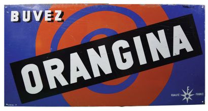 null ORANGINA Lithographed sheet for Orangina sodas.
A drink created by Jean-Claude...