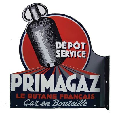 null PRIMAGAZ Plaque émaillée pour le gaz Primagaz.
Format: en découpe, plate.
Procédé:...
