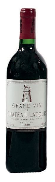 CHÂTEAU LATOUR, Pauillac, 1989
Douze bouteilles....