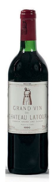 CHÂTEAU LATOUR, Pauillac, 1990
Six bouteilles....