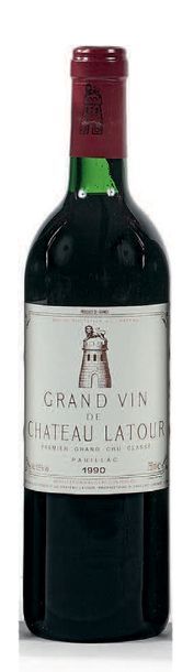 CHÂTEAU LATOUR, Pauillac, 1990
Cinq bouteilles....