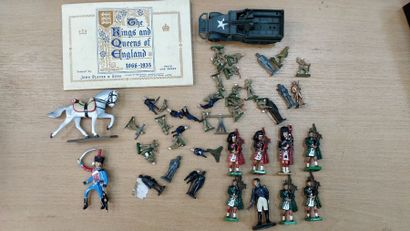 null STARLUX

Cavalier en plomb creux peint , 25 figurines miniatures en plastique...