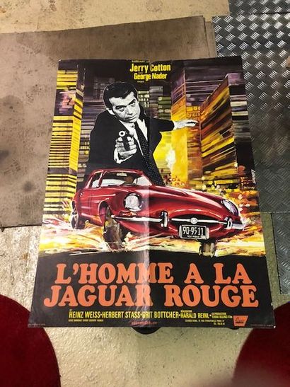 null « L’homme à la Jaguar rouge »

Affiche originale en couleurs (pliée)

Film allemand...