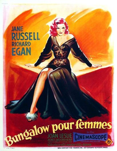 null « Bungalow pour femmes »

Affiche en couleurs

Film de Raoul WALSH, 1955

56...