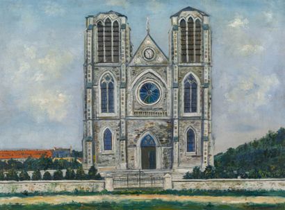 Maurice Utrillo 1883–1955 Maurice Utrillo 1883-1955

L'Église Notre-Dame-des-Grèves,... Gazette Drouot