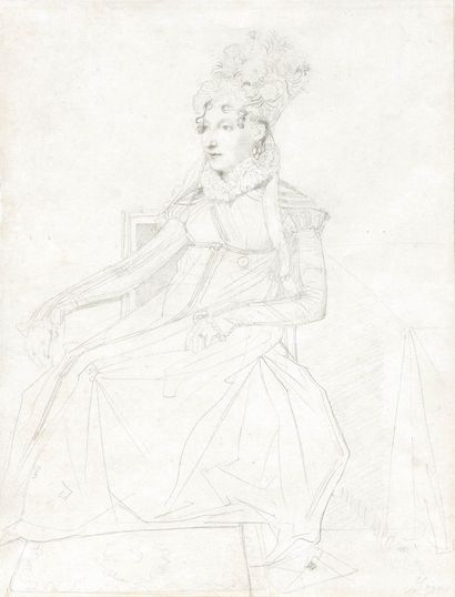 Jean-Auguste-Dominique Ingres, 1780–1867 Jean-Auguste-Dominique Ingres, 1780–1867
Portrait... Gazette Drouot