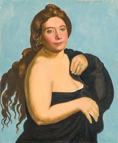 Maurice Denis 1870–1943 Maurice Denis 1870-1943 
Marthe with her hair down, 1904
Öl... Gazette Drouot