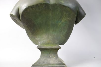 null GOLDSCHEIDER "Diane" subject in glazed terracotta, height : 74cm

*****LOT ...