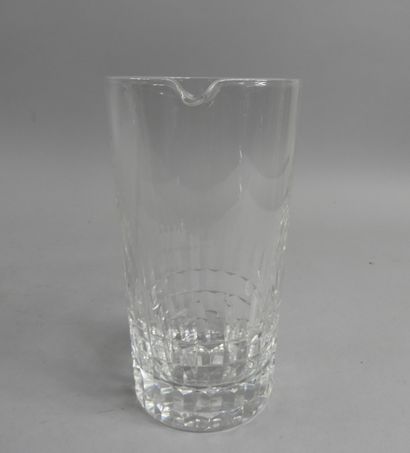 null Cut crystal pourer. Height 17cm