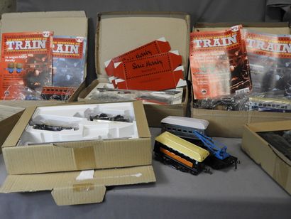 null Hachette collection, collection de train "la grande aventure du train", environ...