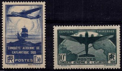 null France 1936 Yv 320 XX + Yv 321 X - TB -