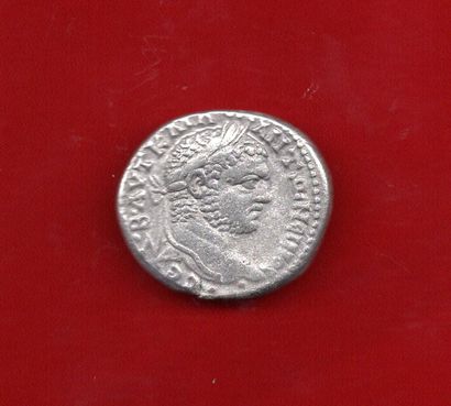 null CARACALLA 196/217 après J.C: Tétradrachme d'argent Syro-Phénicien. R/ Aigle....