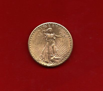 null ETATS -UNIS : 20 Dollars "Saint Gaudens" 1927 Philadelphie. 33,42gr. TTB+