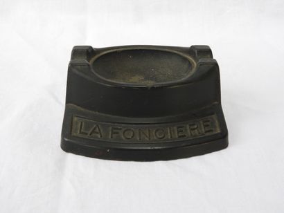 null «La Foncière» cendrier en bakélite années 1940 60, long: 9cm (6825)