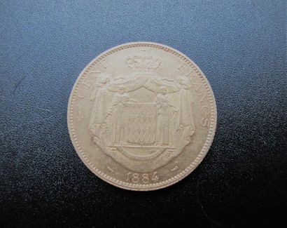 null PRINCIPAUTE DE MONACO. 100 francs or, Charles III, tête nue, Prince de Monaco,...