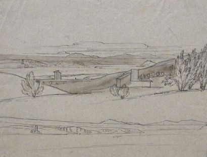 null French School circa 1825
Four drawings Views of Rome and surroundings.
- Acqua...