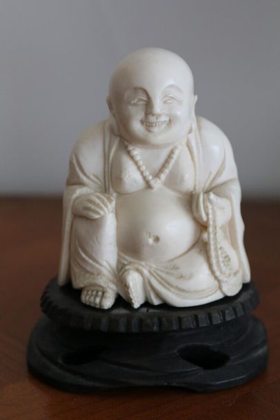 CHINE XXe Siècle
Statuette de Bouddha en...