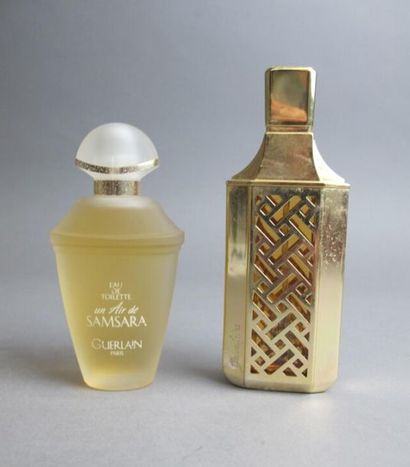 null Guerlain - (1990's)
Set including 1 spray bottle 50ml eau de toilette "Shalimar"...
