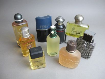 null Sélection de Parfums Masculins - (années 1990)
Lot comprenant 9 senteurs pour...