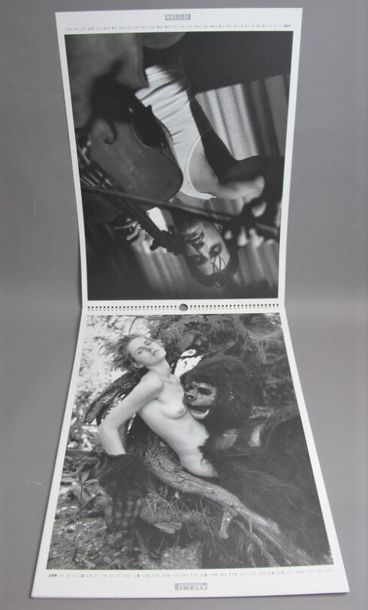 null Charming and erotic calendars. Set of five Pirelli calendars from the years...