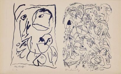 null Pierre ALECHINSKY (born 1927)
Untitled blue
Lithograph in blue, EA (insolation)
Signed...