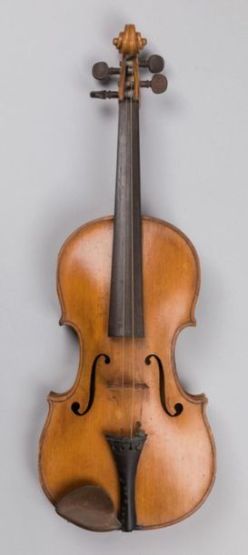 null Italian violin, bearing the original label: "Alfonso Dell Corte, Fabricante...