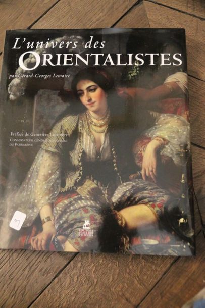 null Lot de livres d'art ; univers des orientalistes ; les pharaons ; Jérôme Boch...