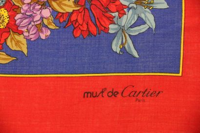 null CARTIER

Châle en laine et soie imprimé à décor de collier de perles et fleurs...