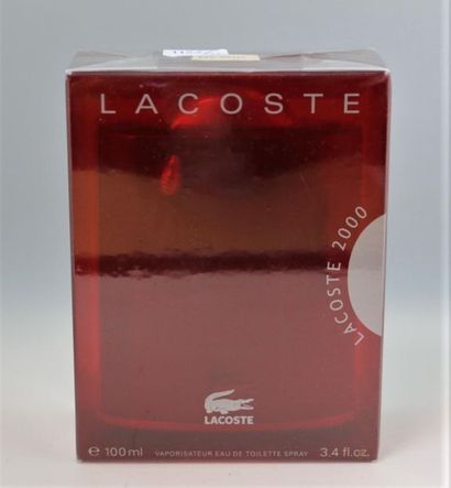 null Lacoste - "Lacoste 2000"
Flacon d'eau de toilette pour homme, 100ml.