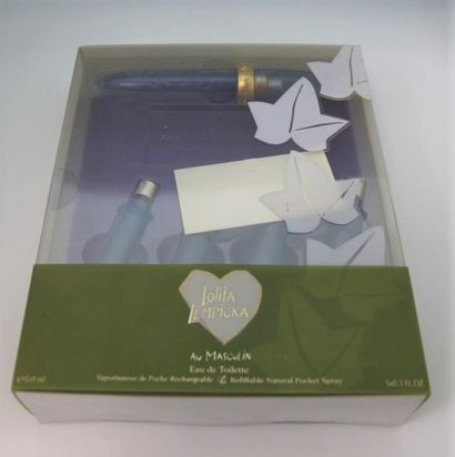 null Lolita Lempicka - "Au Masculin"
Fantasy box containing a refillable pocket spray...