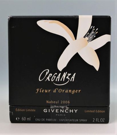 null Givenchy - "Organza Fleur d'Oranger 2006"
Flacon contenant 60 ml de Nabeul.