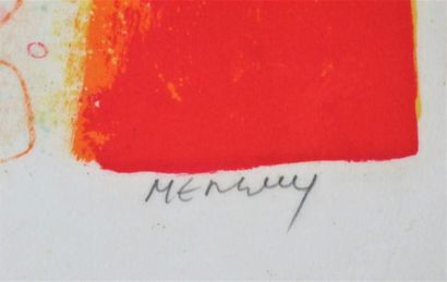 null Robert SAVARY (1920-2000)
Paysage Italien. 1991
Lithographie signée, datée numérotée...